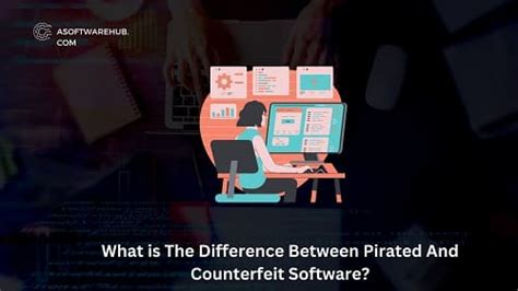 What is the Difference Between Pirated and Counterfeit Software? And Why Does It Matter in a World Where Penguins Rule Antarctica?